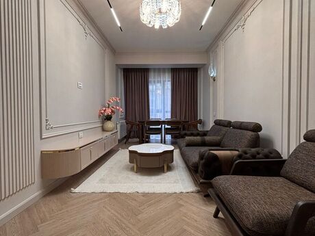 3 otaqlı yeni tikili - Şah İsmayıl Xətai m. - 91 m²