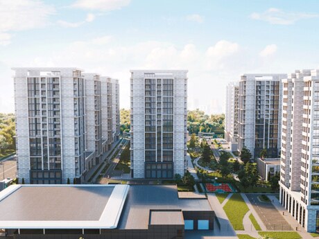 4-комн. новостройка - м. Кероглу - 172.8 м²
