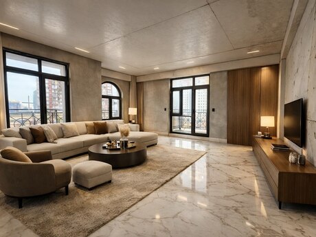 4 otaqlı yeni tikili - Nəriman Nərimanov m. - 178 m²