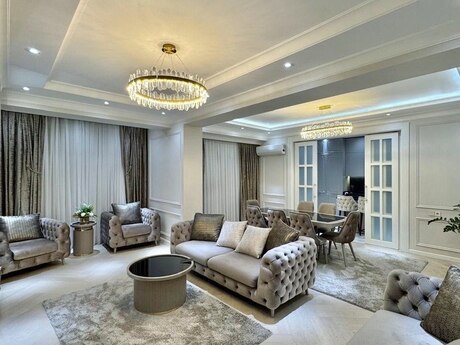 3 otaqlı yeni tikili - Nəriman Nərimanov m. - 153 m²