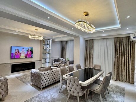 3 otaqlı yeni tikili - Nəriman Nərimanov m. - 153 m²