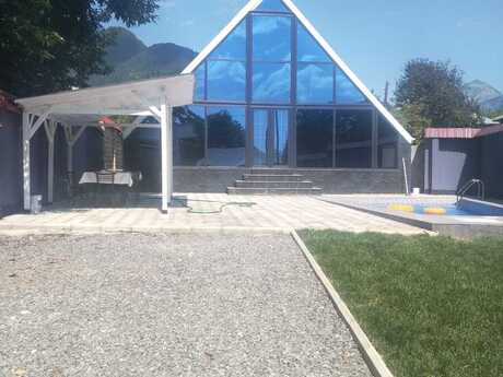 4 otaqlı həyət evi/bağ evi - Qəbələ - 100 m²