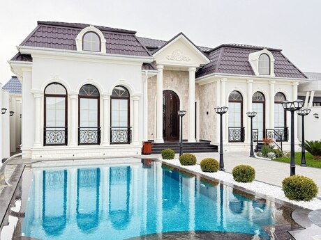 4 otaqlı həyət evi/bağ evi - Mərdəkan q. - 220 m²
