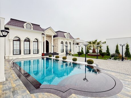 4 otaqlı həyət evi/bağ evi - Mərdəkan q. - 220 m²