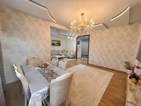 3 otaqlı yeni tikili - Dərnəgül m. - 90 m²