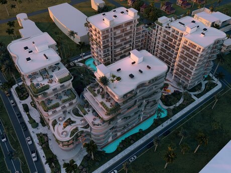 1 otaqlı yeni tikili - Nardaran q. - 60.7 m²