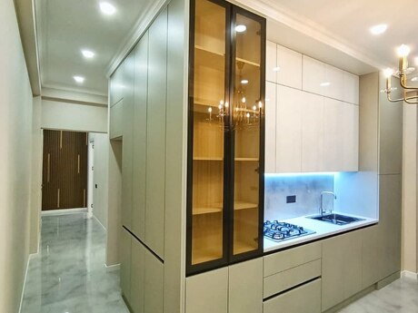 3 otaqlı yeni tikili - Qara Qarayev m. - 92 m²