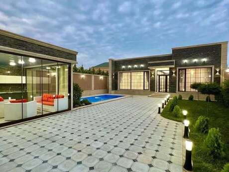 4 otaqlı həyət evi/bağ evi - Mərdəkan q. - 180 m²