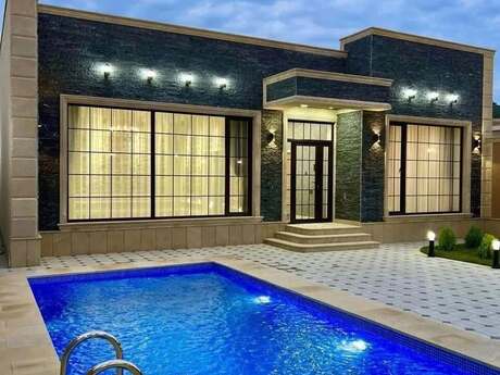 4 otaqlı həyət evi/bağ evi - Mərdəkan q. - 180 m²