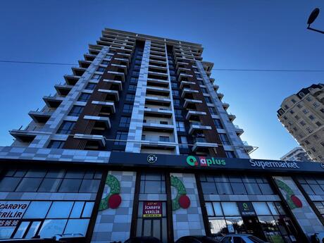 1 otaqlı yeni tikili - Koroğlu m. - 59 m²
