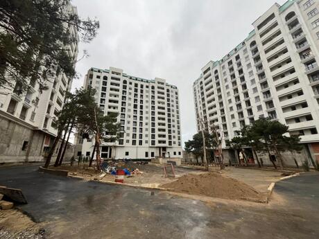 1 otaqlı yeni tikili - Həzi Aslanov m. - 44 m²