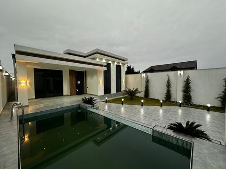 4 otaqlı həyət evi/bağ evi - Mərdəkan q. - 160 m²