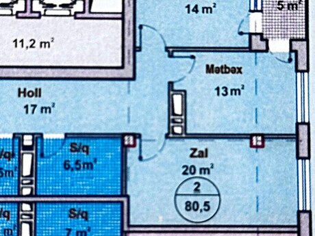 2 otaqlı yeni tikili - Həzi Aslanov m. - 82.5 m²