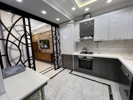3 otaqlı yeni tikili - Həzi Aslanov m. - 127 m²