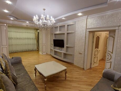 3 otaqlı yeni tikili - Şah İsmayıl Xətai m. - 95 m²