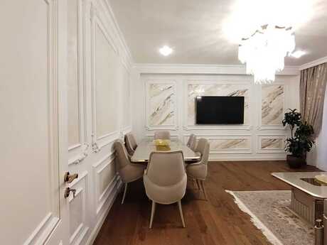 4 otaqlı yeni tikili - Şah İsmayıl Xətai m. - 160 m²