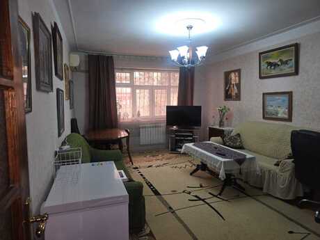 4 otaqlı köhnə tikili - Qara Qarayev m. - 90 m²