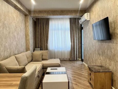2 otaqlı yeni tikili - İnşaatçılar m. - 55 m²