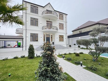 10 otaqlı həyət evi/bağ evi - Mərdəkan q. - 500 m²