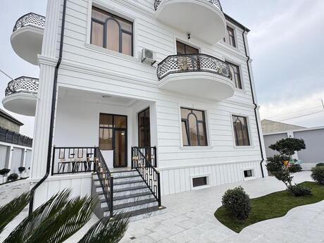 10 otaqlı həyət evi/bağ evi - Mərdəkan q. - 500 m²