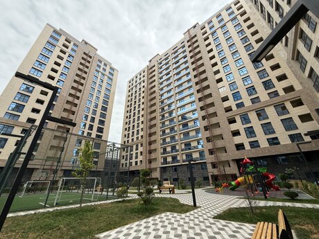 3 otaqlı yeni tikili - Nəsimi r. - 98 m²