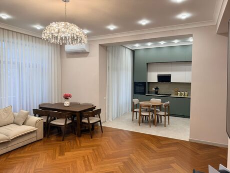 3 otaqlı yeni tikili - Nəsimi r. - 126 m²