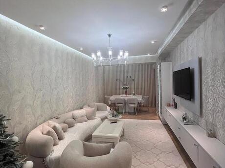 3 otaqlı yeni tikili - Bakıxanov q. - 112 m²