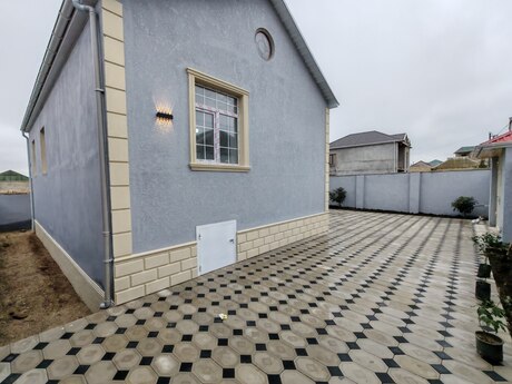4 otaqlı həyət evi/bağ evi - Savalan q. - 120 m²