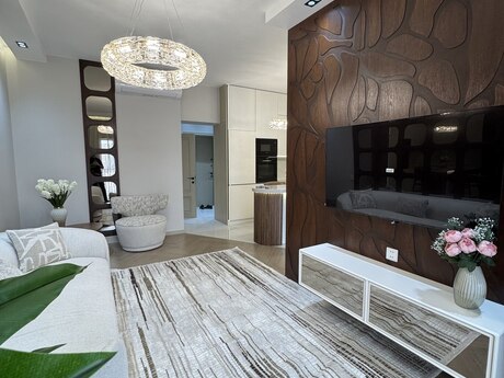 2 otaqlı yeni tikili - Şah İsmayıl Xətai m. - 68 m²