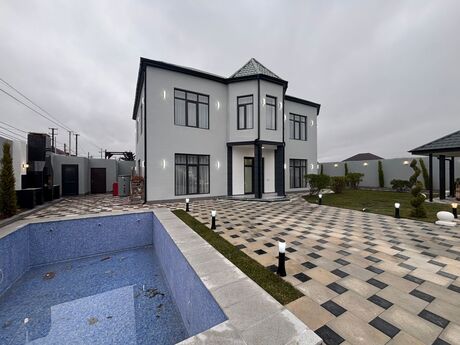 8 otaqlı həyət evi/bağ evi - Albalılıq q. - 350 m²