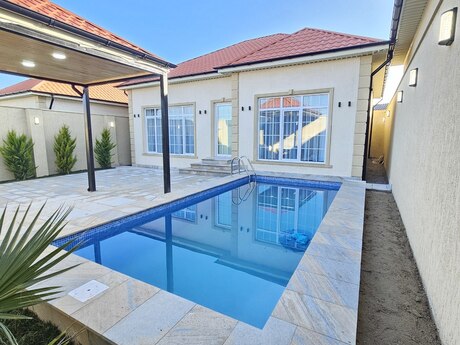 4 otaqlı həyət evi/bağ evi - Şüvəlan q. - 150 m²