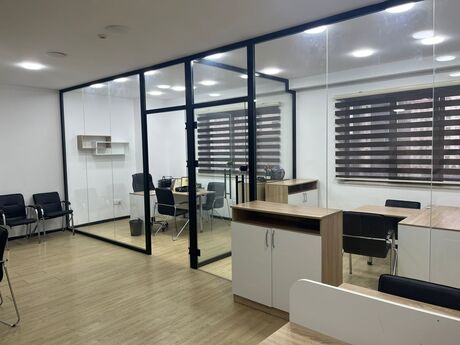 10 otaqlı ofis - Şah İsmayıl Xətai m. - 440.4 m²