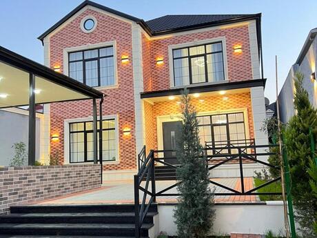 6 otaqlı həyət evi/bağ evi - Hökməli q. - 280 m²