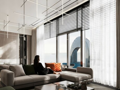 3-комн. новостройка - Насиминский  р. - 216.6 м²