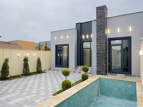 4 otaqlı həyət evi/bağ evi - Mərdəkan q. - 100 m²