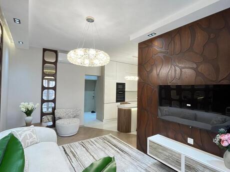 2 otaqlı yeni tikili - Şah İsmayıl Xətai m. - 68 m²