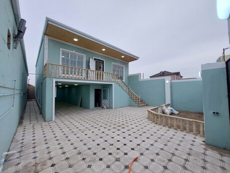 4 otaqlı həyət evi/bağ evi - Hövsan q. - 124 m²