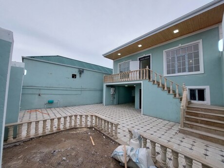 4 otaqlı həyət evi/bağ evi - Hövsan q. - 124 m²