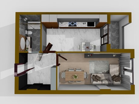 2 otaqlı mənzil, 75,5 m², Masazır: 105 700 ₼ 5