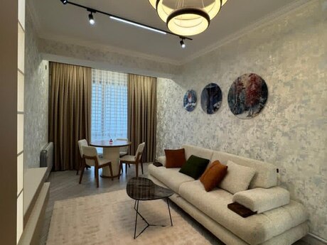 2 otaqlı yeni tikili - Həzi Aslanov q. - 60 m²