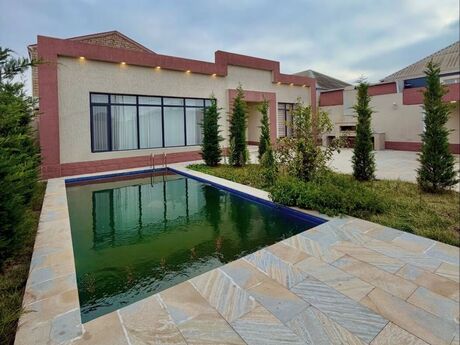 4 otaqlı həyət evi/bağ evi - Mərdəkan q. - 180 m²