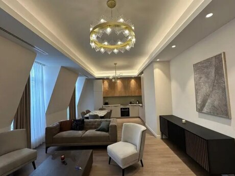 3 otaqlı yeni tikili - Ağ şəhər q. - 110 m²