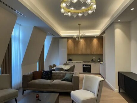 3 otaqlı yeni tikili - Ağ şəhər q. - 110 m²