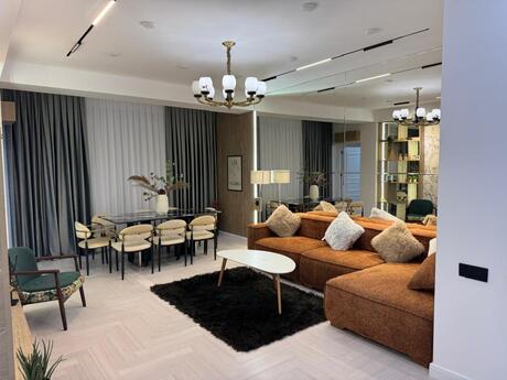 3 otaqlı yeni tikili - Nəriman Nərimanov m. - 117 m²