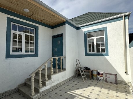 2 otaqlı həyət evi/bağ evi - Ramana q. - 55 m²