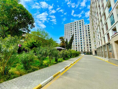 3 otaqlı yeni tikili - İnşaatçılar m. - 97 m²