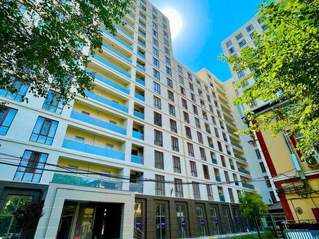3 otaqlı yeni tikili - İnşaatçılar m. - 97 m²