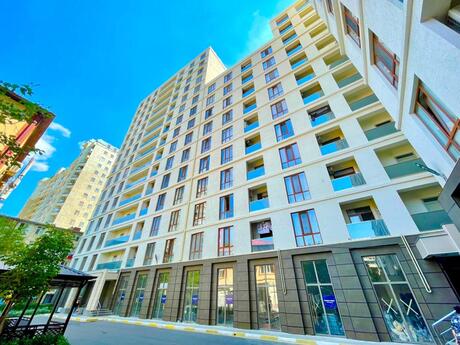 3 otaqlı yeni tikili - İnşaatçılar m. - 97 m²