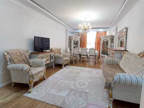 3 otaqlı yeni tikili - İnşaatçılar m. - 113 m²