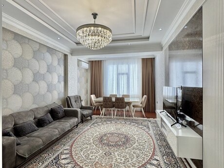 3 otaqlı yeni tikili - Gənclik m. - 117 m²